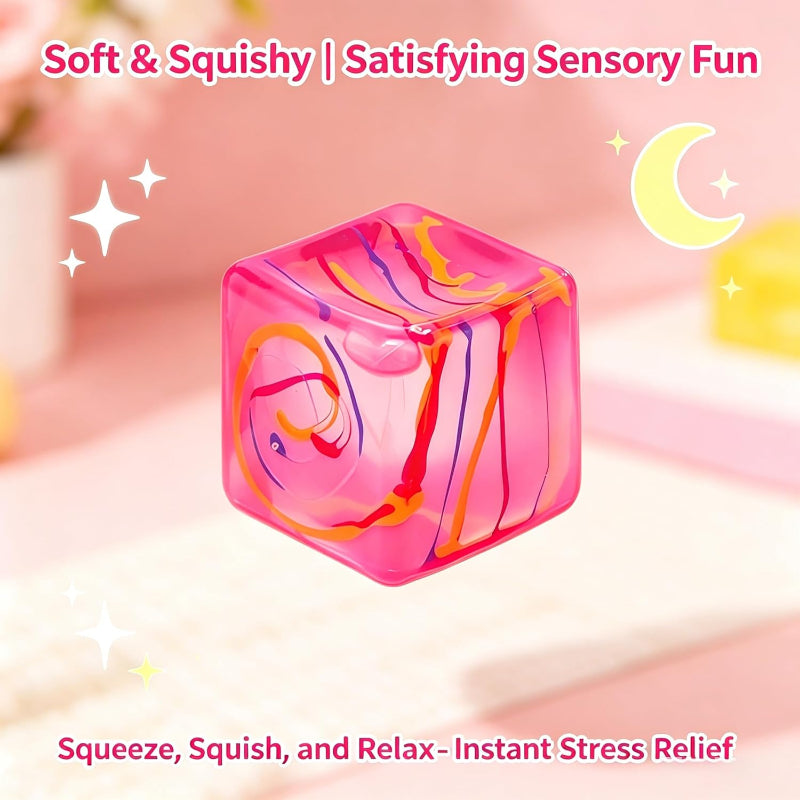 Stress Block Cube Fidget Toys Squishy