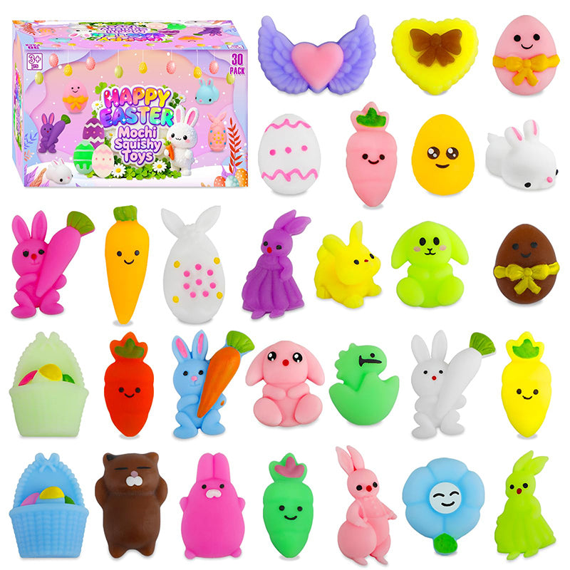 30 Pack Squishy Stress Relief Sensory Toys Random