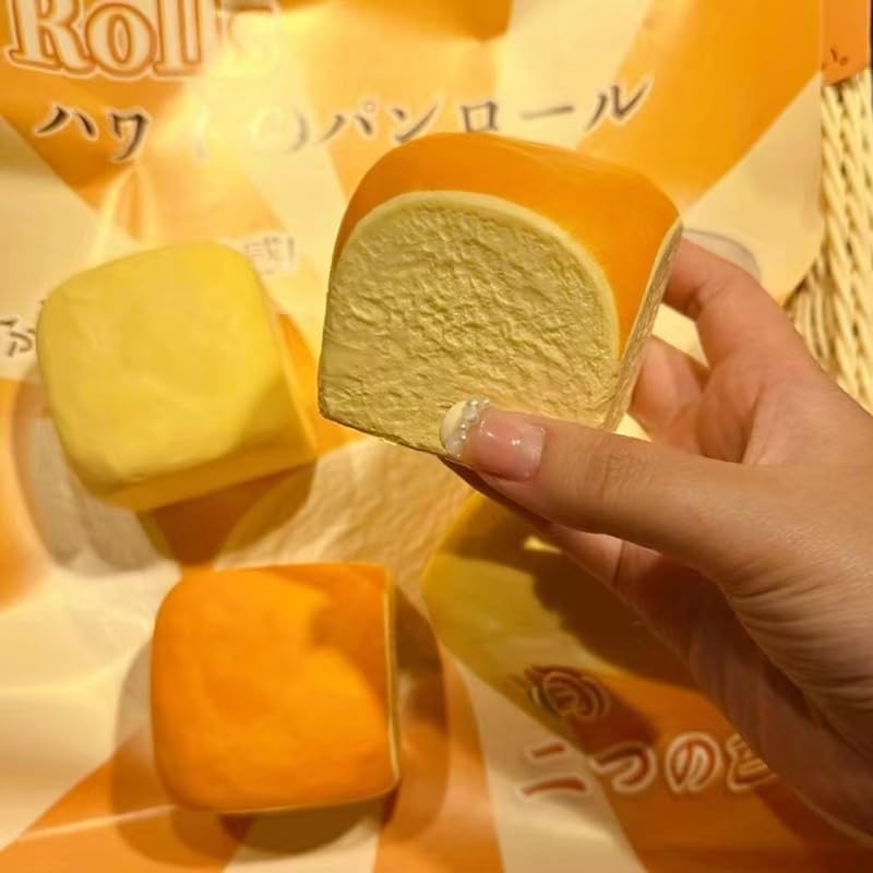 Squeeze Bread Slow Rising Squishy PU Materia Fidget Toy