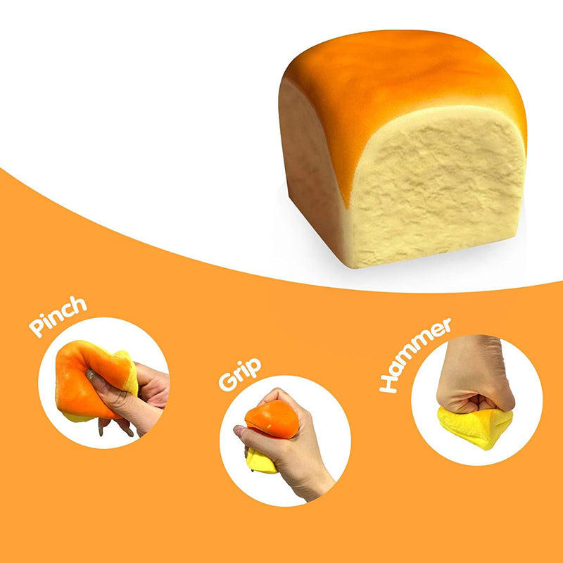 Squeeze Bread Slow Rising Squishy PU Materia Fidget Toy
