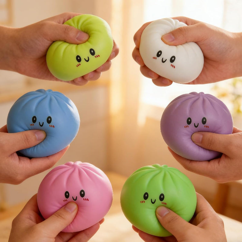 Stress Balls Dumplings Squishy Fidget Sensory Toy