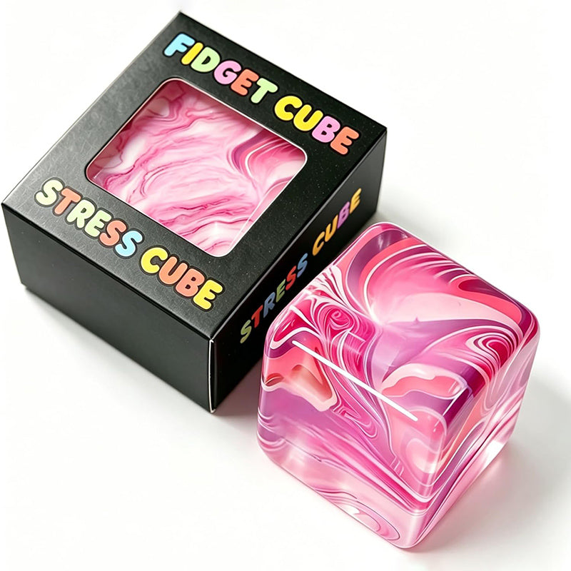 Ice Sugar Sensory Fidget Toys Cube Squishy Stress