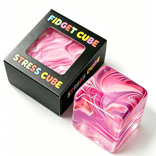 Ice Sugar Sensory Fidget Toys Cube Squishy Stress