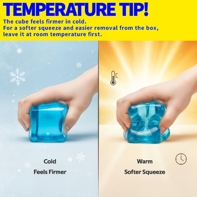 Premium MEGA Cube Gel Squishy Fidget Toy