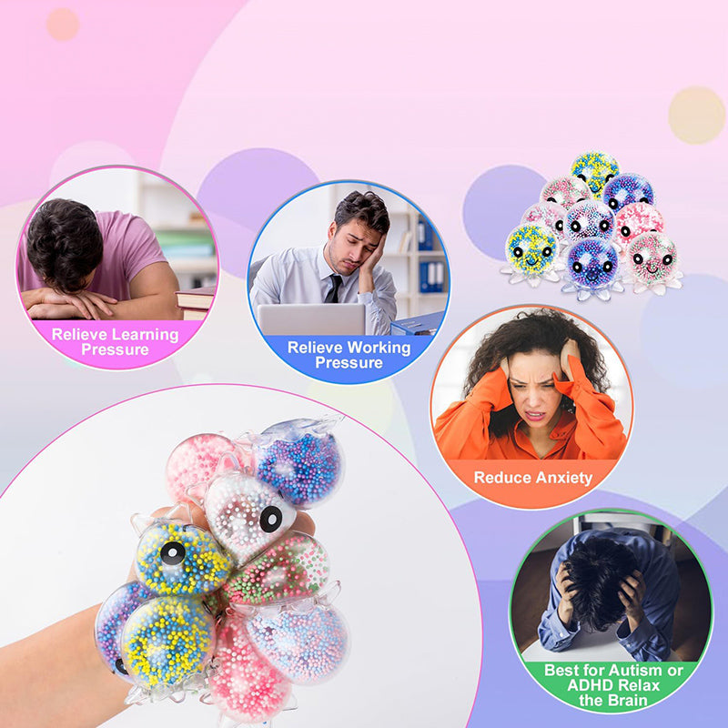 Cute Octopus Stress Relief Sensory Stress Ball