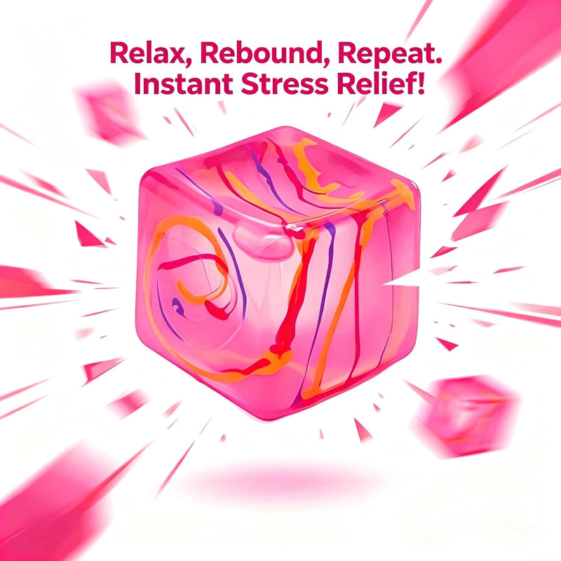 Stress Block Cube Fidget Toys Squishy