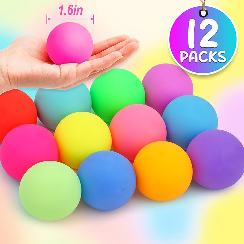 12 Pack Slow Rising Stress Ball Fidget Toys