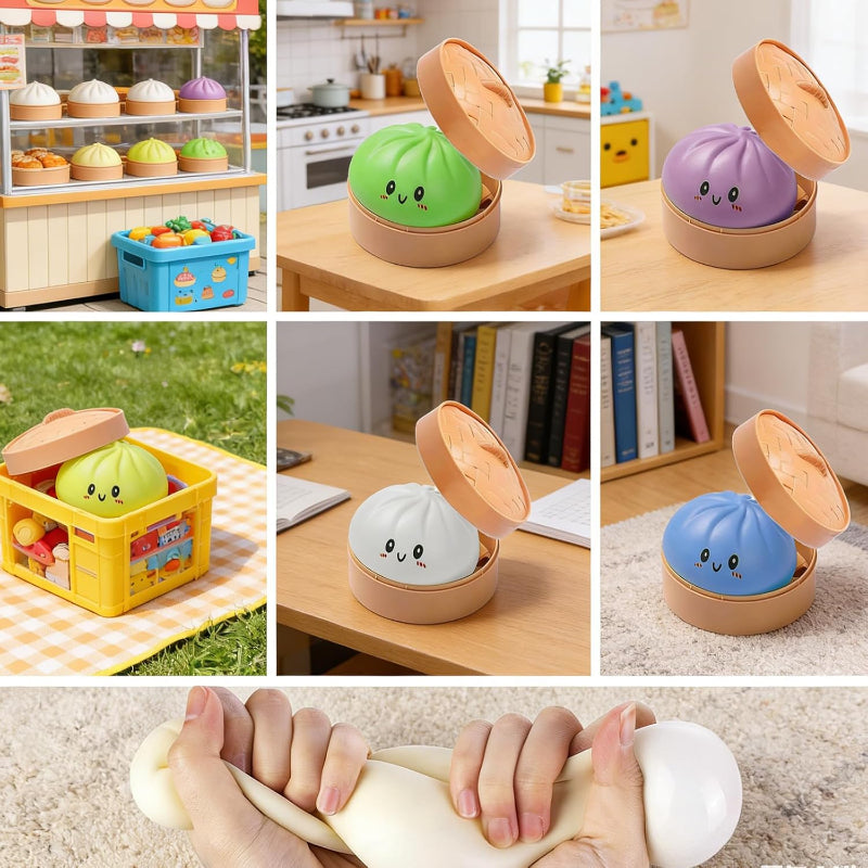 Stress Balls Dumplings Squishy Fidget Sensory Toy
