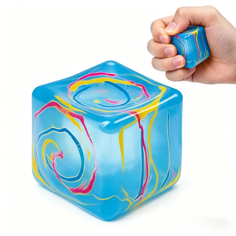Stress Block Cube Fidget Toys Squishy