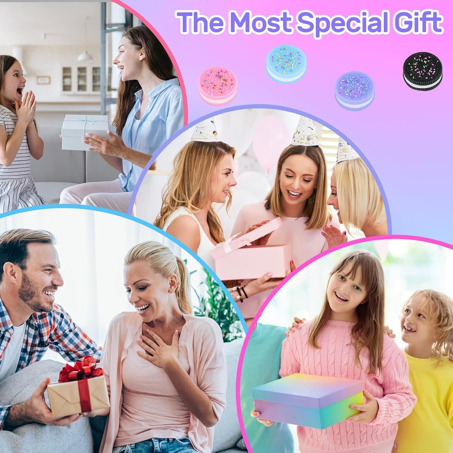 Cute Cookie Taba Squishy Fidget Toys