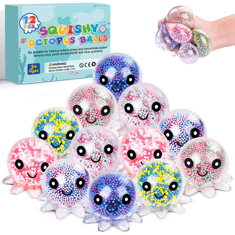 Cute Octopus Stress Relief Sensory Stress Ball