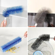 Curved Fan Blade Cleaning Brush