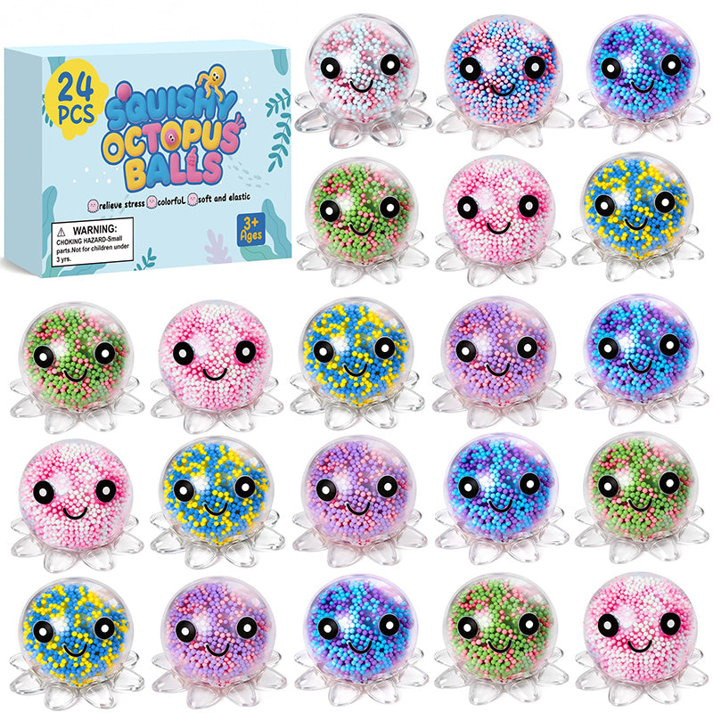 Cute Octopus Stress Relief Sensory Stress Ball