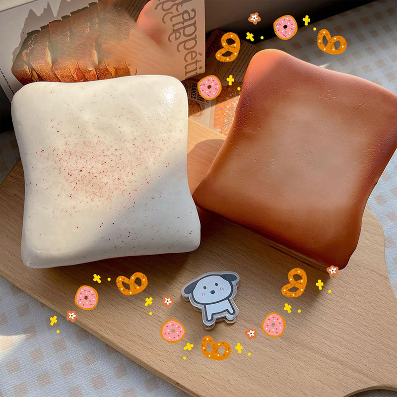 Bread Butter Squishy Slow Rising Fidget Toys for ADHD